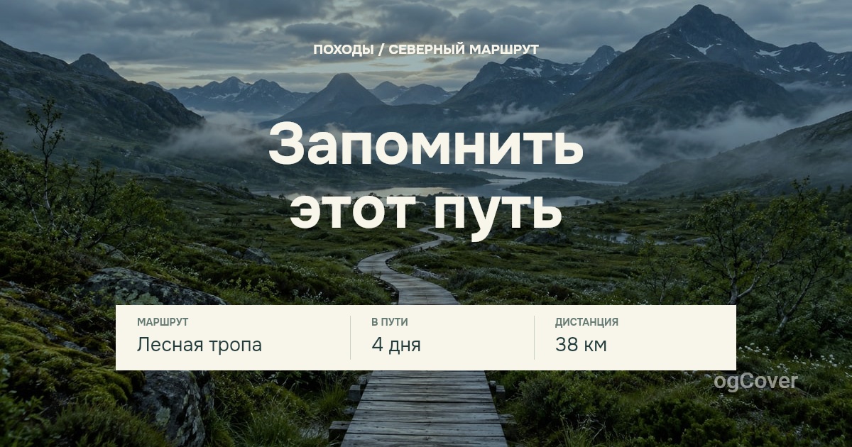 Template preview: Запомнить этот путь