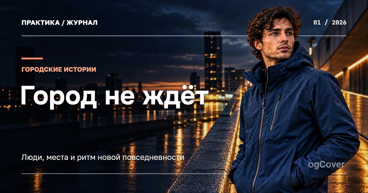 Template preview: Городской сюжет